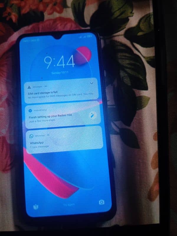 Xiaomi Redmi 10A 6/128 with box and charger No open No repair 2