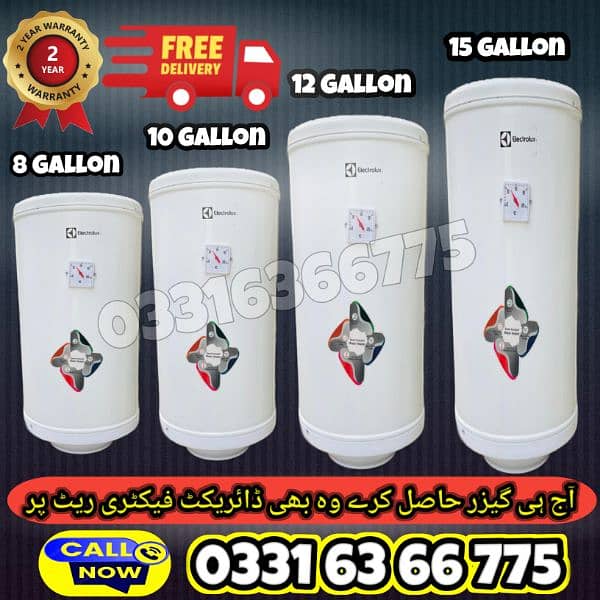 Geyser Electric Gas 3