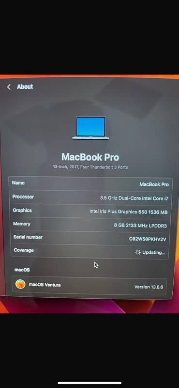 MacBook Pro 2017 with Touch Bar 1