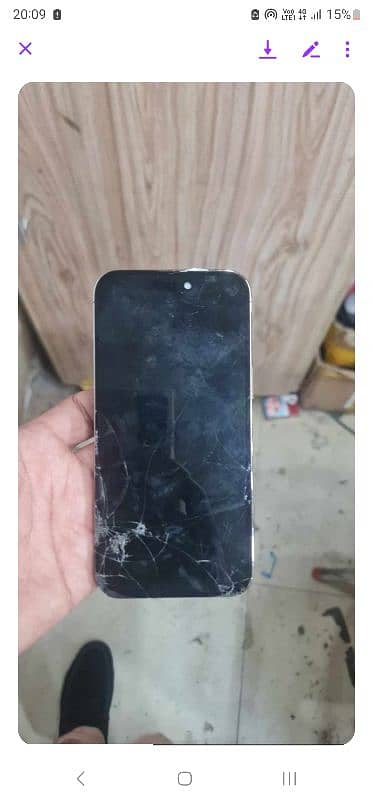 iphone 14promax factory non pta 256gb سکرین نہیں ہے 2