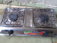 Stainless steel Double Stove | Cholha New condition