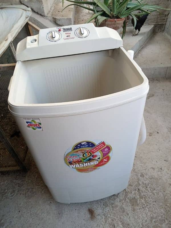 sahir national washing machine for sale only 2 days  use masheen 3