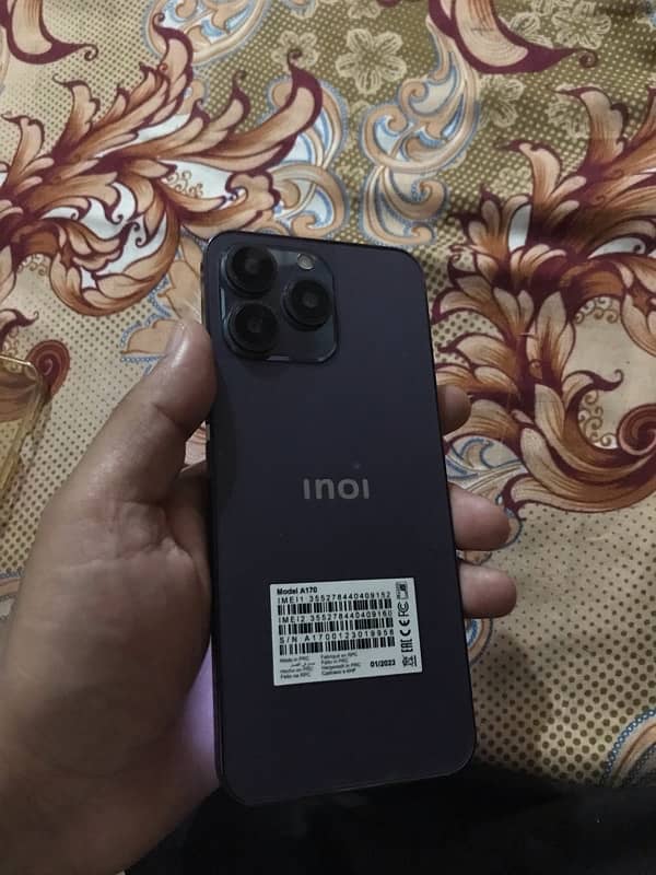 Inoi A170 Official PTA came from abroad 4/128gb Exchange possible 2