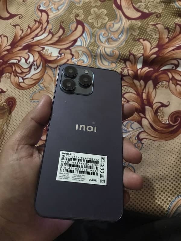 Inoi A170 Official PTA came from abroad 4/128gb Exchange possible 3