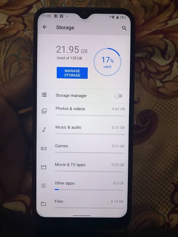 Inoi A170 Official PTA came from abroad 4/128gb Exchange possible 10