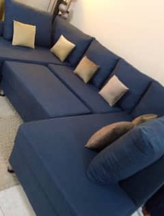 10 seater L shape sofa, Beautiful and comfortable, few months used