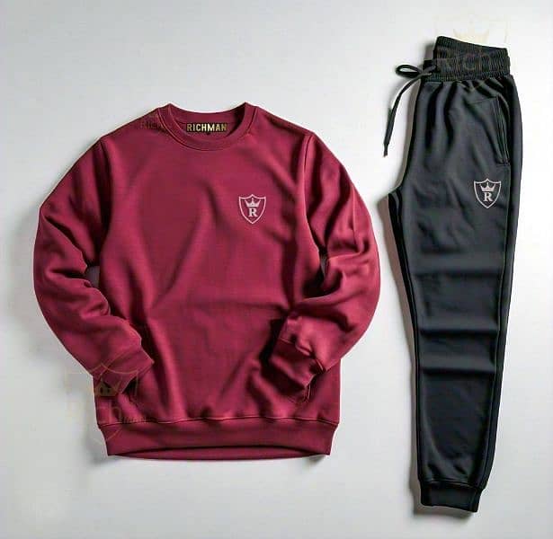 Unisex Fleece Plain Track Suit ( Highly recommend) 3