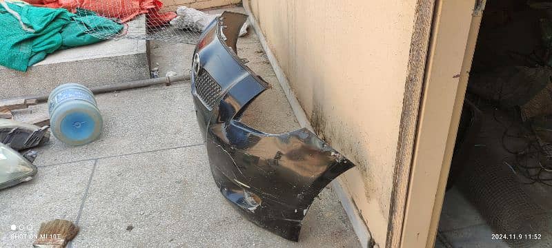 "Genuine 2007 Toyota Vitz Front & Rear Bumpers For Sale 1