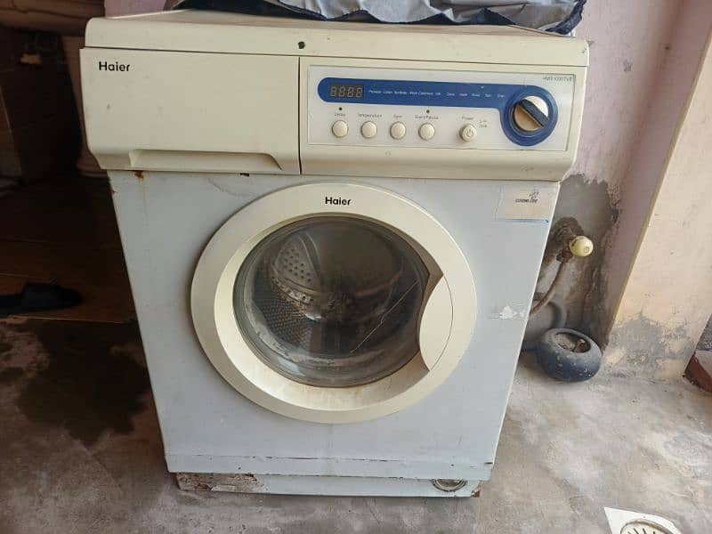 Haier Washing Machine 1