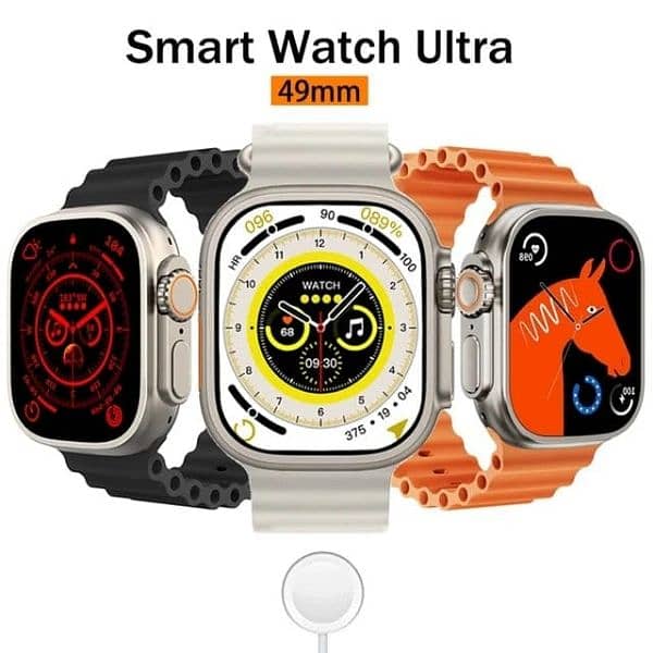 Ultra Smart Watch with 8 strap 0