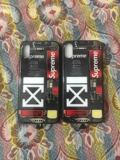 Iphone X/Xs orignal supreme case with lights