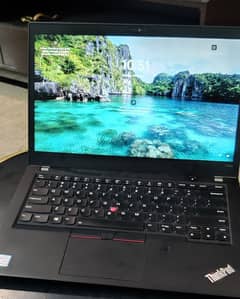 Lenovo t480s touch screen core i7/8th gen