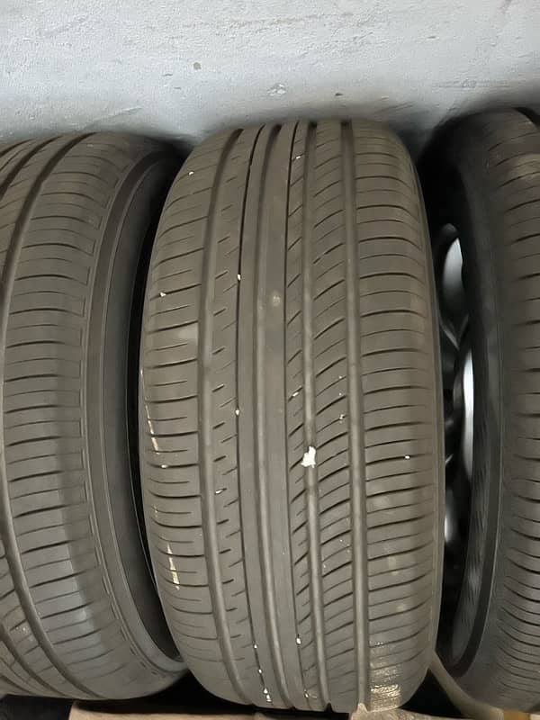 Yokohama tyre set 225-50-17 Advan DB Japan 0