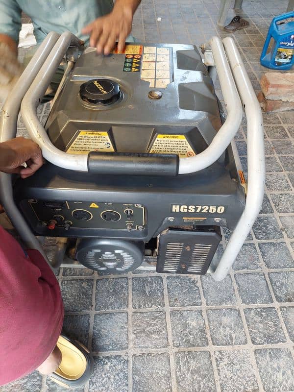 Hyundai Petrol Generator 6.5 KVA - HGS 7250 - Mint Condition - 5