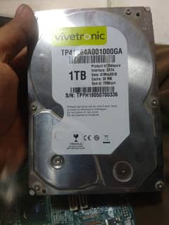 1 TB hard disk