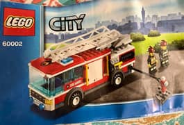 Lego city firebrigate set