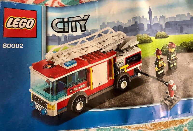 Lego city firebrigate set 0