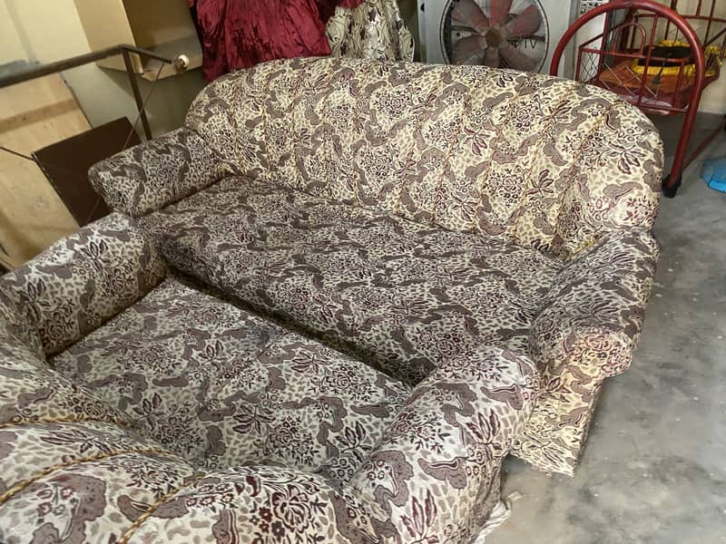 3 & 2 Seater Sofa Set Used 1