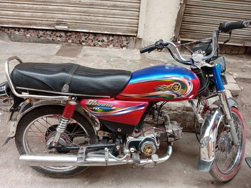 yd 70 dhoom bike CD70 used condition 2017 B 0