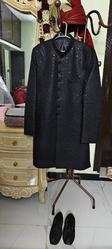 Sherwani, Qulla and Khussa Package 0