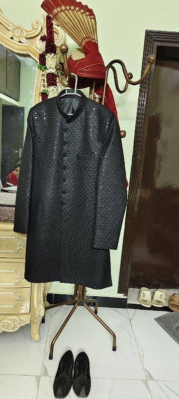 Sherwani, Qulla and Khussa Package 14