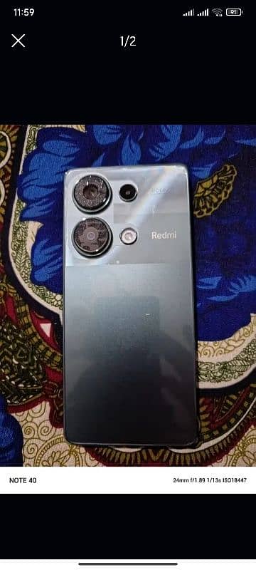 Redmi note 13 pro 8+8/256 mint condition 0