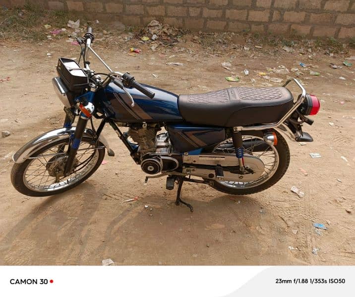 Honda CG 125 2021 model with double saman. 1