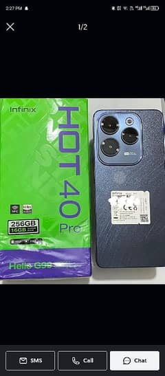 Infinix hot 40pro 8gb Ram,256 gb Rom New condition 10by 10