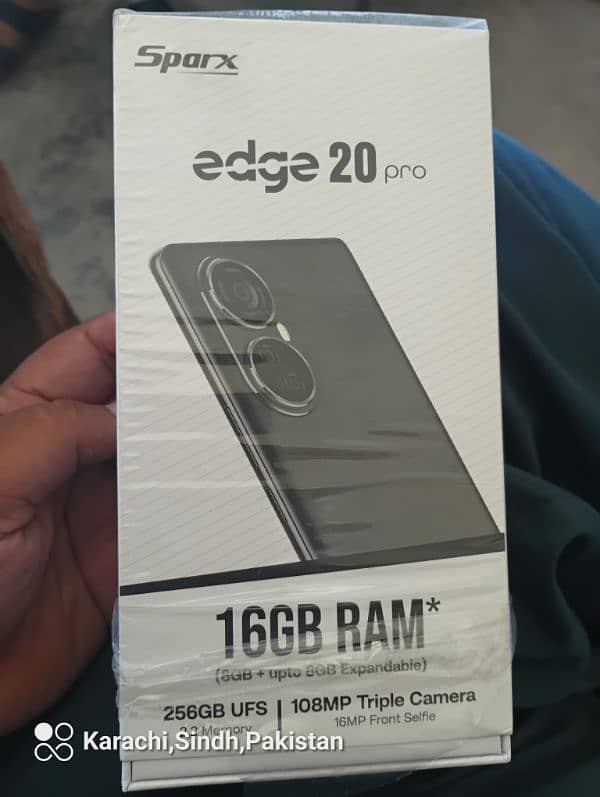 Sparx edge 20 pro 256GB 4