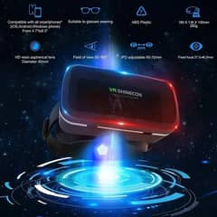 VR Box – 3D Virtual Reality Headset w/ Remote / Model: VR Shincorne