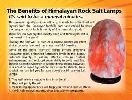 Pink Salt Lamp Himaliyan Pink Anti Allergy Lamps Free Home Delivery 3