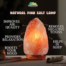 Pink Salt Lamp Himaliyan Pink Anti Allergy Lamps Free Home Delivery 7