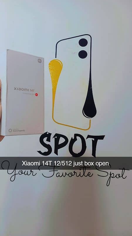 Xiaomi 14T 12/512 Just box open 0