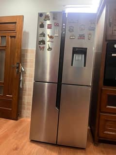 double door hisense fridge freezer