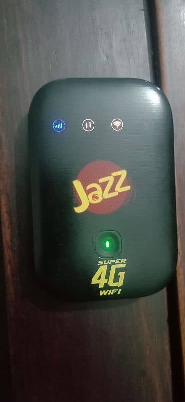 Jazz super 4g unlock internet wifi device. 0