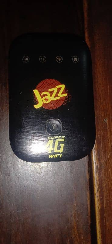 Jazz super 4g unlock internet wifi device. 1