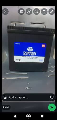 Daewoo dl-45 new battery hai bilkul perfect backup hai