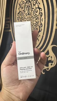 the ordinary AHA BHA exfoliant