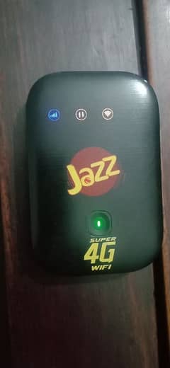 Jazz super 4g internet wifi device.