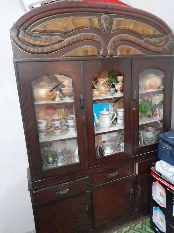 I am selling for Bed/Dressing and Crockery cabinet 4