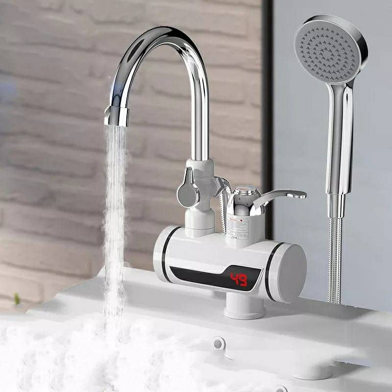 Electric Hot Water Heater Faucet Kitchen Instant Heating Tap Water 0