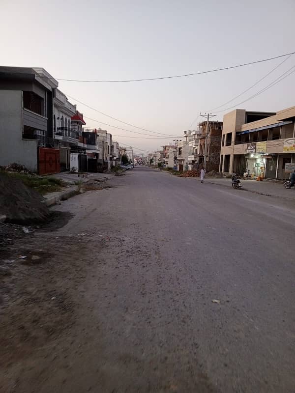 New City Phase Ii Wah Cantt R Block Major Road 4 Plot Urgent Sale 0