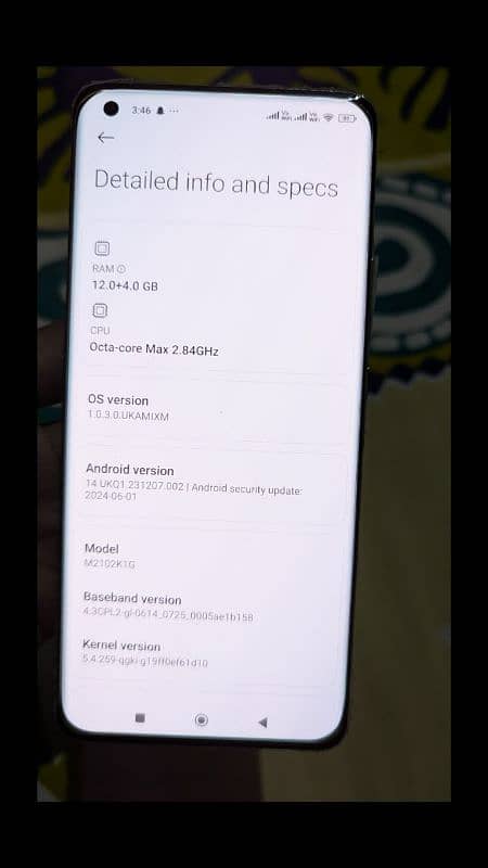 Mi 11ultra 888 snapdragon Prosser 8Gen2 Deul sim PTA approved 5G 10%10 6