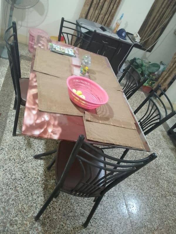 Dinning table with 5 chairs 1