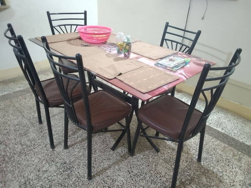 Dinning table with 5 chairs 2