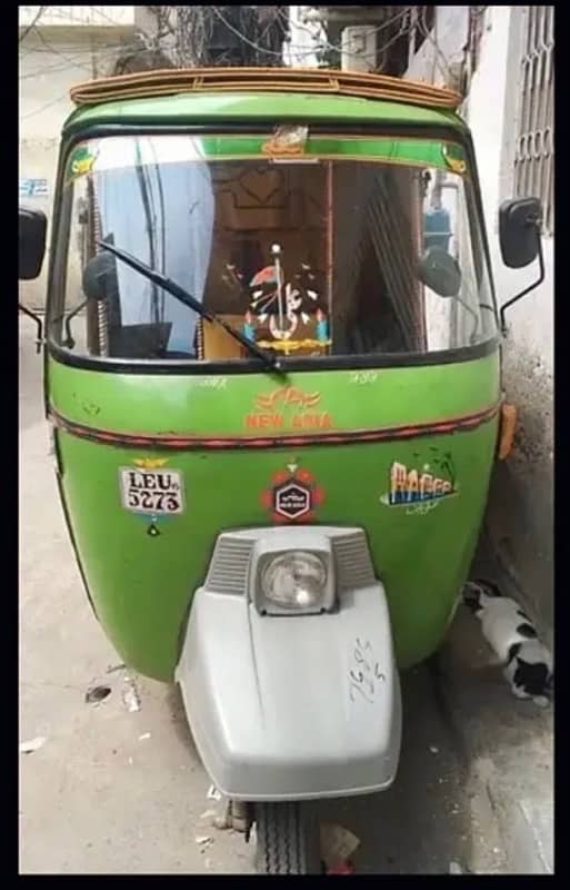 New Asia Auto Rickshaw urgent for sale heavy pipe hood 1