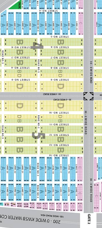 Corner 320 Sq Yd Plot Sale in Saadi Town Block 4 (West Open) 0