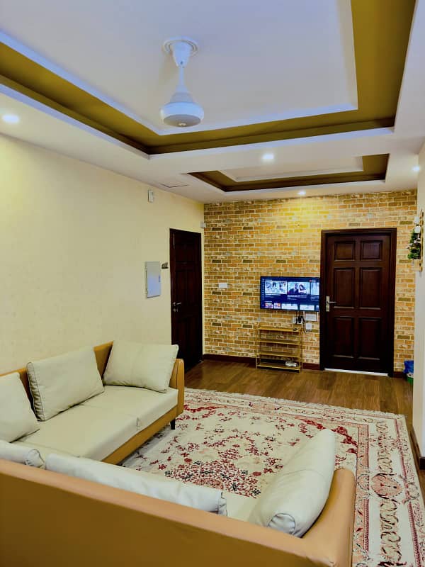 E11 3bedroom lavish furnished apartment available on rent for perday and weekly basis 14