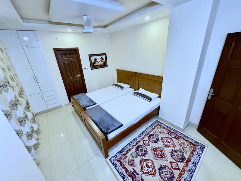 E11 3bedroom lavish furnished apartment available on rent for perday and weekly basis 27