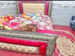 wooden Bed set